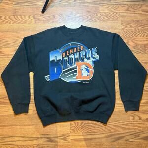 1994 Trench Denver Broncos Crew Neck Size xL